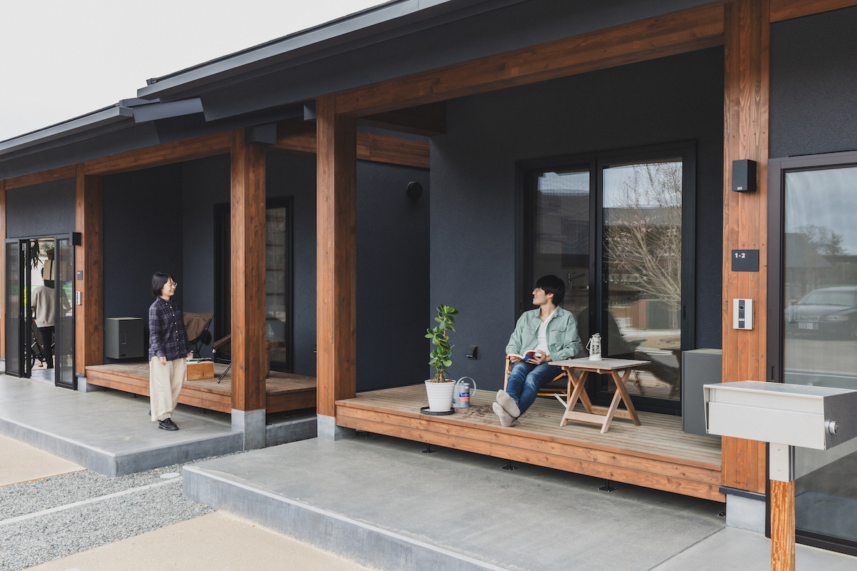 駅西住宅(再生賃貸住宅)の外観写真